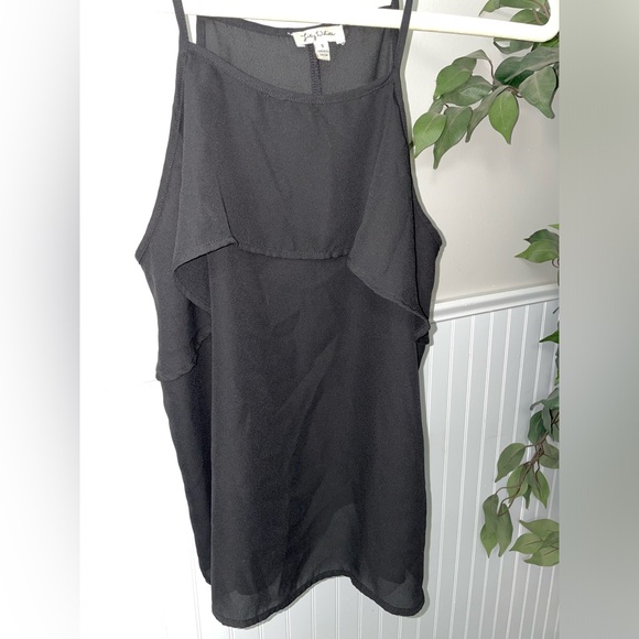 Black Lily White Top - Picture 2 of 5